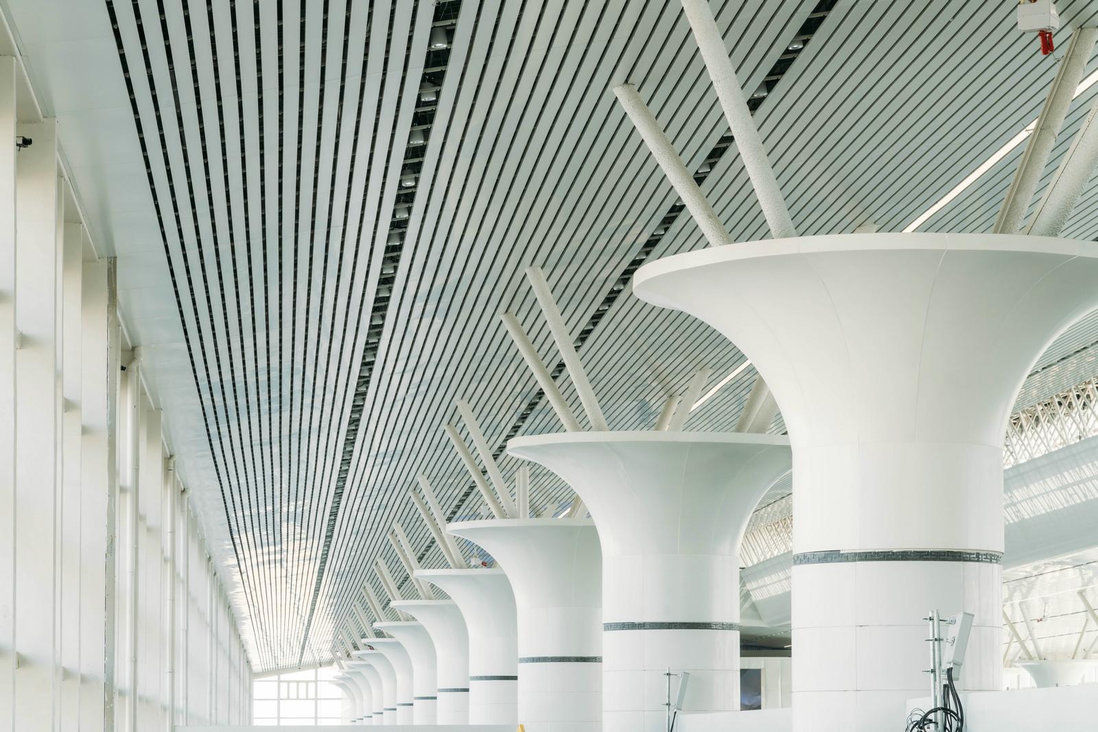 Roof design of North Finger Corridor of Jinan Yaoqiang International Airport(图14)