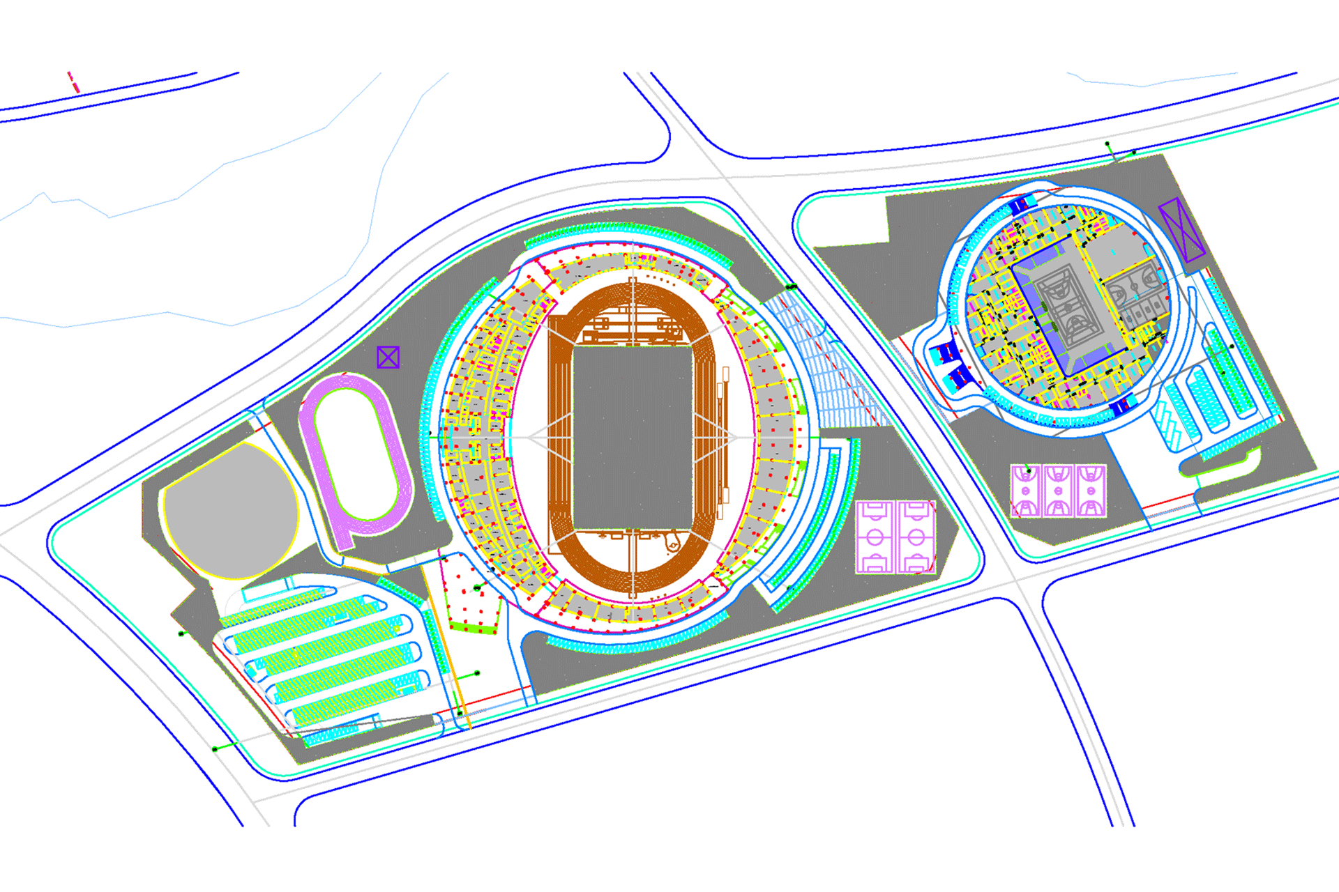 Behind the Slam Dunk boom, look at the high quality development of stadium construction(图4)