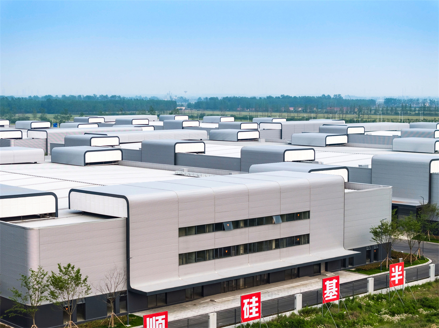 The beauty of intelligent garden design, wiskind to help the Shanghai Su Dafeng industrial linkage gathering area outside the perimeter construction(图5)