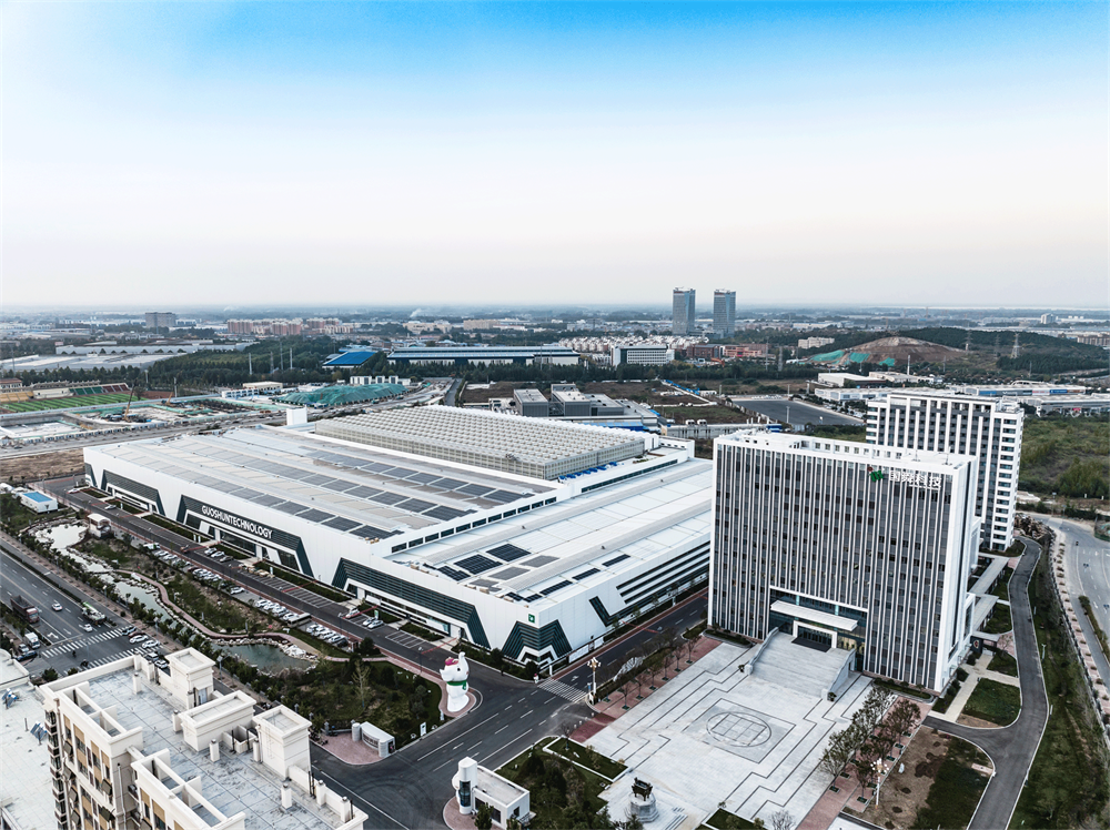 Prefabricated steel structure and near zero energy consumption, open the green veil of the country Shun green building low-carbon industrial park(图1)